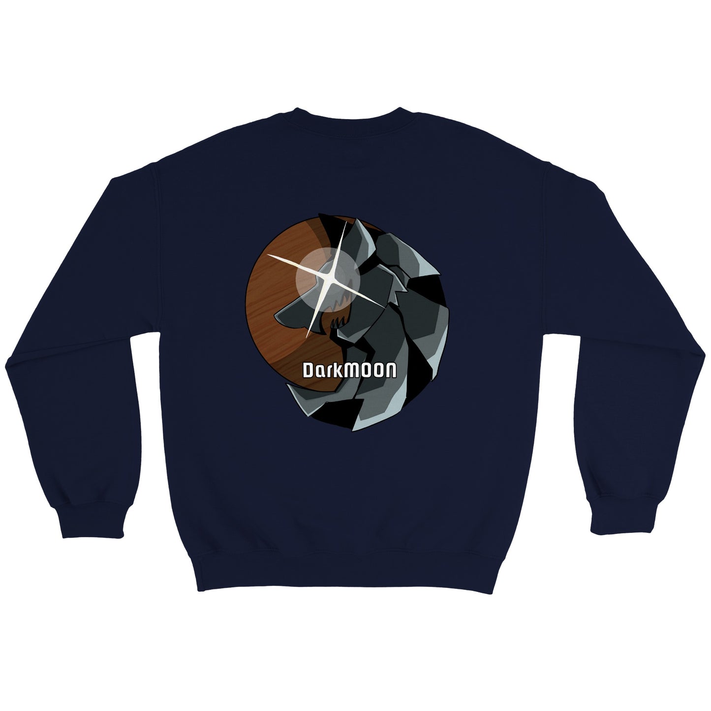 Dark Moon Emblem - (Classic Unisex Crewneck Sweatshirt)