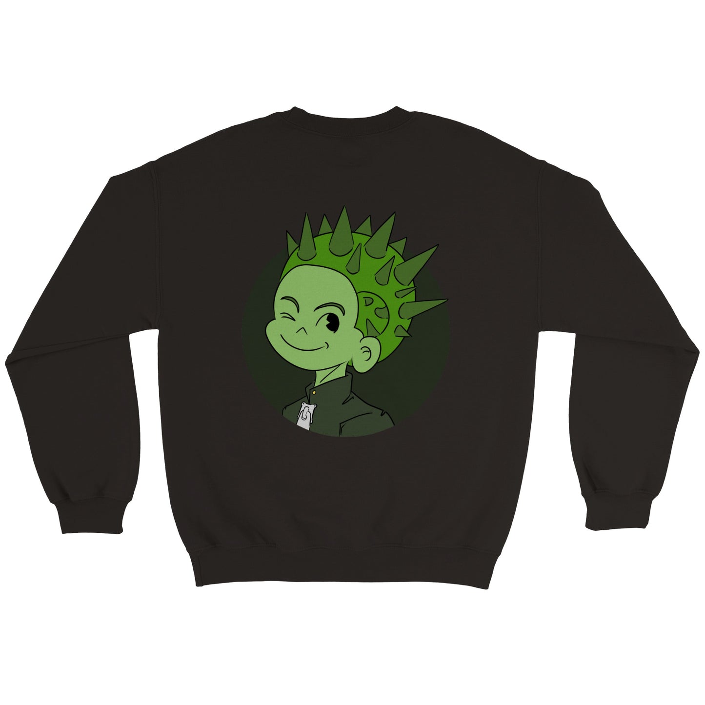 Cactus Boy Emblem - (Classic Unisex Crewneck Sweatshirt)